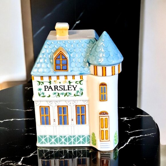 Lenox Spice House “Parsley” 1989 Lenox Spice Village Collection - Picture 1 of 16